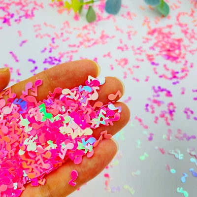 3000 Piezas Confeti Música PVC Nota Musical Confeti para Música Fiesta Recital R Foto 1 de 4