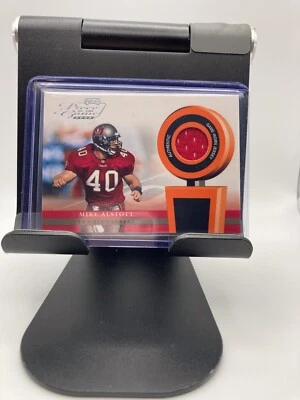 Mike Alstott Buccaneers 2002 Playoff Piece of the Game Used Jersey CARD - Image 1 of 2