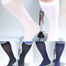 Men Business Tube Socks See-through Stocking Dress Stockings Breathable