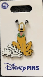 Disney Parks Pluto With Bones Pin - Picture 1 of 2