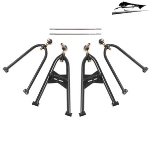 Black Steel Adjustable A Arm For Honda Sportrax 450 TRX 450R TRX450ER All Years - Picture 1 of 23