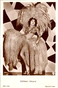COLLEEN MOORE: ACTRIZ DE CINE MUDO ESTADOUNIDENSE: CORTE DE PELO BOBBED BOY: RPPC - Imagen 1 de 3