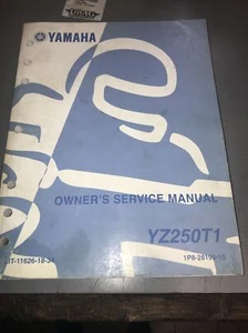 Yamaha YZ250T1 Owner's Service Manual LIT-11626-18-34 - Picture 1 of 3