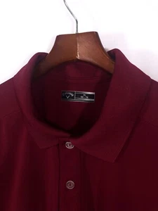 Callaway Herren Hemd 100% Polyester Kurzarm Knopfleiste XL - Bild 1 von 4