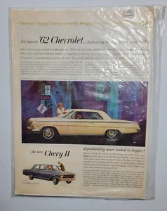 Póster Chevrolet 1962 vintage - Imagen 1 de 4