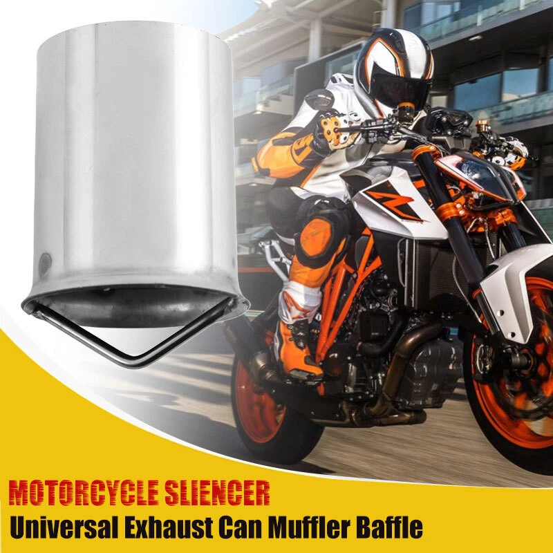 Silenciador de escape universal para motocicleta 51 mm 2"" DB Killer silenciador deflector Foto 1 de 4