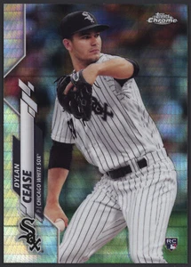 2020 Topps Chrome #43 Dylan Cease Prism White Sox Rookie RC - Picture 1 of 24