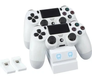 Venom Bianco  Caricatore DualShock 4 PS4 USATO_  - Foto 1 di 4