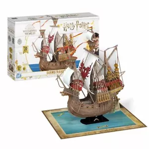 Wizarding Harry Potter Durmstrang Model Ship 3D Puzzle 321 Pc Collector New AA - Picture 1 of 4