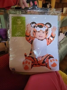 Disfraz de Halloween Pequeño Tigre Infantil-Niño Pequeño 6-12 Meses - Imagen 1 de 5