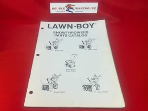 Catálogo de piezas de quitanieves Lawn-Boy 1988 55381 55382 55379 55380 55383 E008093 - Imagen 1 de 5