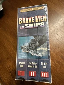 Brave Men In Ships 3VHS Video Set Sealed, New - Picture 1 of 6