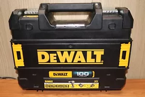 DEWALT N442425 Power Tool Carry Case TSTAK Heavy Duty KitBox Impact Driver Drill - Picture 1 of 4