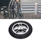 Electric Wheelchair Wheel 320mm PU AlloySteel Wheelchair Rear Wheel Replacement