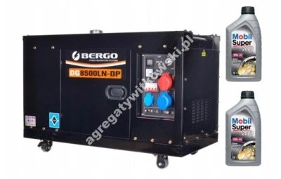 NEU!!! Stromaggregat Stromerzeuger Generator DUAL 10,6KVA SILENT BERGO!!! - Bild 1 von 4