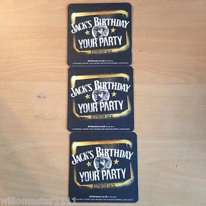 3 alfombrillas de cerveza Jack Daniel's de 2014  - Imagen 1 de 2