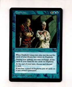 MTG Duplicity NM- Tempest Magic the Gathering ~ Free Shipping ~ - Picture 1 of 2