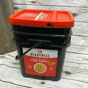 Readywise 124 Servings 10 lb Storage Bucket Emergency Food Supply MREs Add Water - Picture 1 of 1