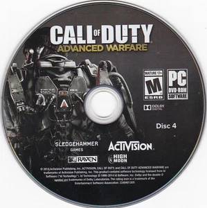 Lot of 3 Call of Duty Advanced Warfare Disc 4-6 (PC DVD-ROM, 2014) *DISC ONLY* - Picture 1 of 3