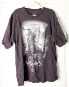 Assassins Creed III 2012 Herren Promo T-Shirt Kurzarm Gr. XXL Gebraucht - Bild 1 von 3