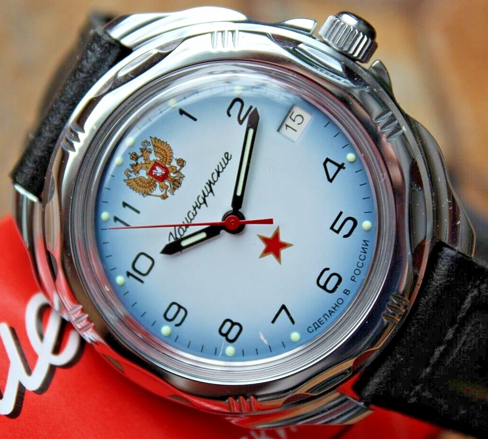 Russian Watch Vostok Mechanical KOMANDIRSKIE Military 211323