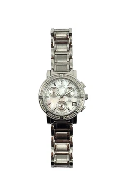 Invicta Stainless Steel Wildflower Chronograph MOP Dial & Diamond Watch - Image 1 of 4