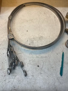 20 Inch 304 Stainless Steel Duct Clamps, 10 Pcs Adjustable Hose Clamps - Picture 1 of 1