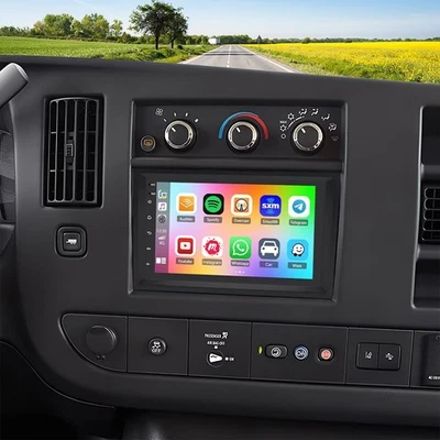 For 2003-2006 GMC Savana 1500 2500 Android 15 Carplay Car Stereo Radio GPS Navi Foto 1 de 4