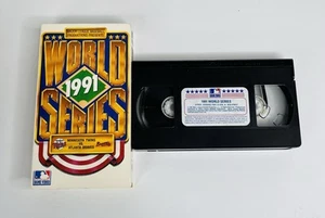 World Series - 1991 (VHS, 1991) MLB Presents Minnesota Twins vs. Atlanta Braves - Picture 1 of 3