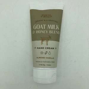 Ipanema & Belleza Creamy Hydrating Goat Milk Honey Body Lotion Almond Vanilla - Picture 1 of 4