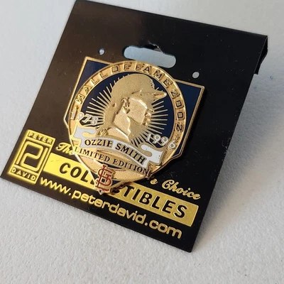 Broche Ozzie Smith edição limitada Hall Of Fame 2002 - Imagem 1 de 4