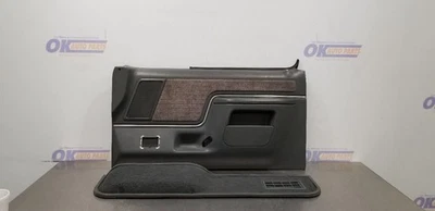 1991 FORD F350 SUPER DUTY XLT LARIAT DOOR PANEL FRONT PASSENGER GRAY CREW CAB - Image 1 of 4