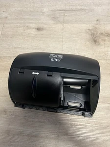 Pro-Link Elite T80290 Dispenser WC a 2 Rotoli Nero Traslucido Commerciale - Foto 1 di 10