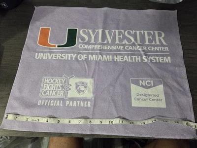Florida Panthers x UMiami  Rally Towel 18*14.5 - Image 1 of 2