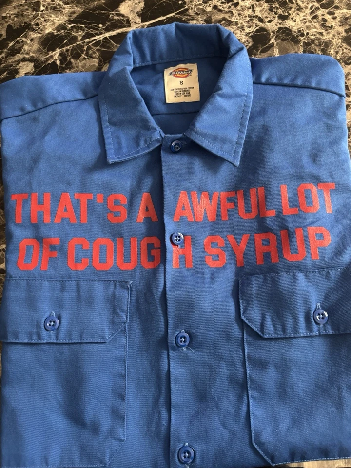 Dickies Thats a Horrible Lote de Jarabe para la Tos Tamaño Pequeño ** DE GRAN TAMAÑO ** Foto 1 de 4