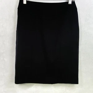 Banana Republic Bleistiftrock Damen 4 schwarz Stretch Rückenschlitz Business - Bild 1 von 12