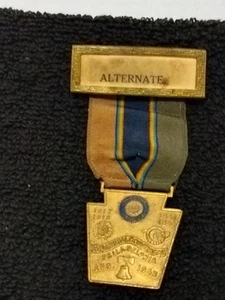 Distintivo/Medaglia Filadelfia Vintage 1948 American Legion 30th Annual Convention - Foto 1 di 2