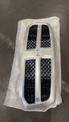 For 2013-2018 Dodge Ram 1500 Laramie Bright Silver Front Bumper Upper Grille ABS Foto 1 de 4
