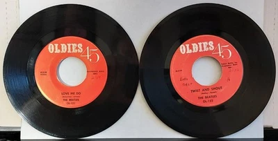 BEATLES  Love Me Do / P.S. I Love You & Twist And Shout / There's A Place Mono Foto 1 de 2