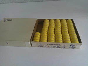 Ready Wound Style L Nylon (Mimosa) Bobbins (1/2 Gross) 64 Bobbins New - Picture 1 of 2