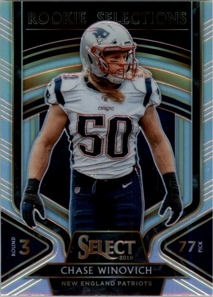 2019 Select Rookie Selections Prizm #25 Chase Winovich - FB - Image 1 of 2