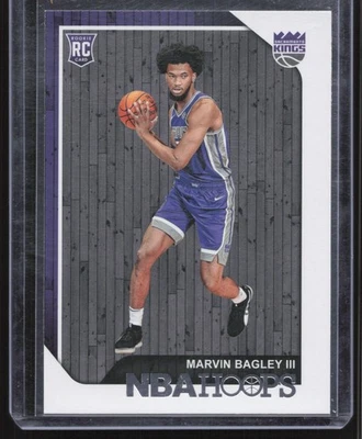 2018-19 Hoops #258 Marvin Bagley III RC Sacramento Kings - Image 1 of 2