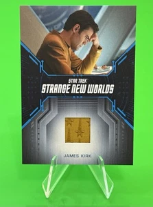 Star Trek Strange New Worlds Season Two RC30 James Kirk Relic Card!!! - Picture 1 of 15