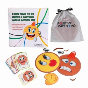 Emotion Canvas Set: Social Learning Game for Kids, Make Faces & Express Feelings - Picture 1 of 7