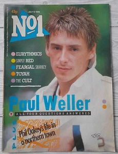 No 1 Magazine 13 JULY 1985 Paul Weller Cover & Feature + Phil Oakey etc. - Picture 1 of 4