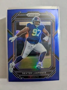 🏆 2022 Panini Prizm Blue Prizm DEXTER LAWRENCE #219 NEW YORK GIANTS💲 - Picture 1 of 1