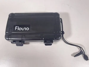 FLAUNO Cigar Caddy Waterproof Travel Cigar Humidor Case for 5 Cigars - Picture 1 of 6