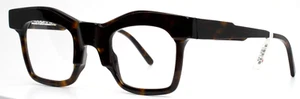 KUBORAUM Maske K21 TS Tortoise Unisex Square Full Rim Eyeglasses 47-27-145 B:40 - Picture 1 of 15