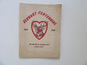 Elkhart, Illinois Centennial 1855-1955 - Feldman's Print Shop, Lincoln, IL, 1955 - Picture 1 of 16