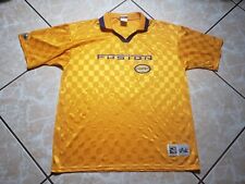 Vintage Majestic Miami Fusion FC Mens XL Soccer Jersey MLS 90s Yellow Blue